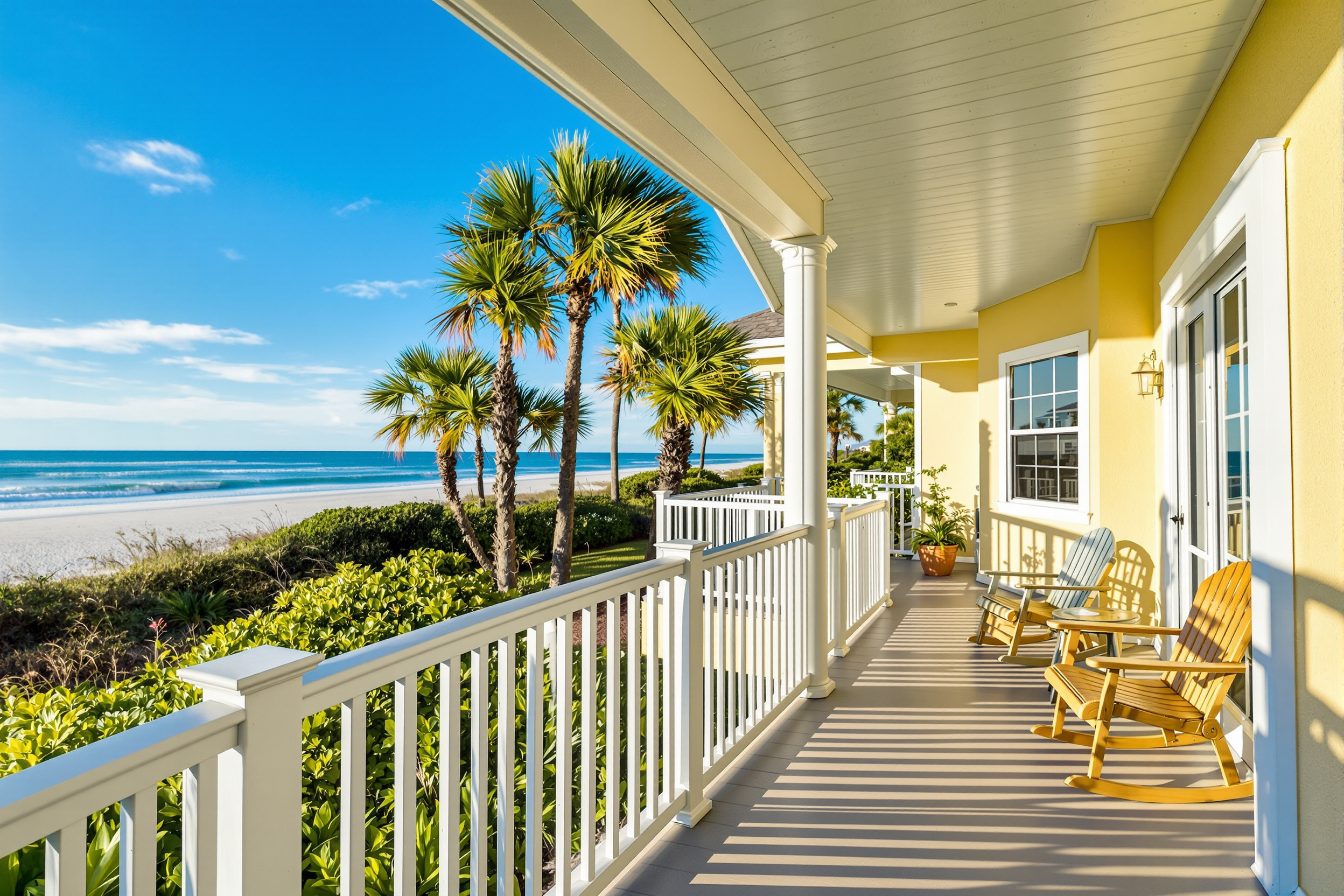 A Gulf-coast vacation rental home near the beach